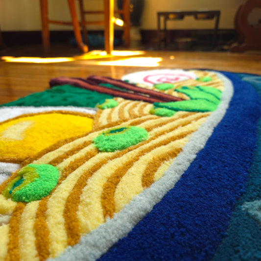 Ramen Bowl Rug