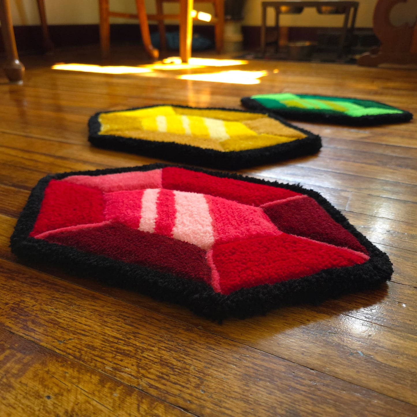 3 Rupee Wall Rugs